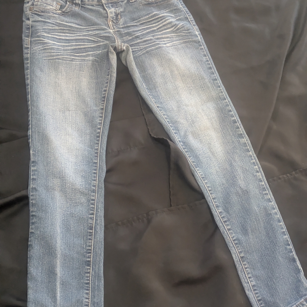 BONGO Women's Skinny Jeans in Faded Blue